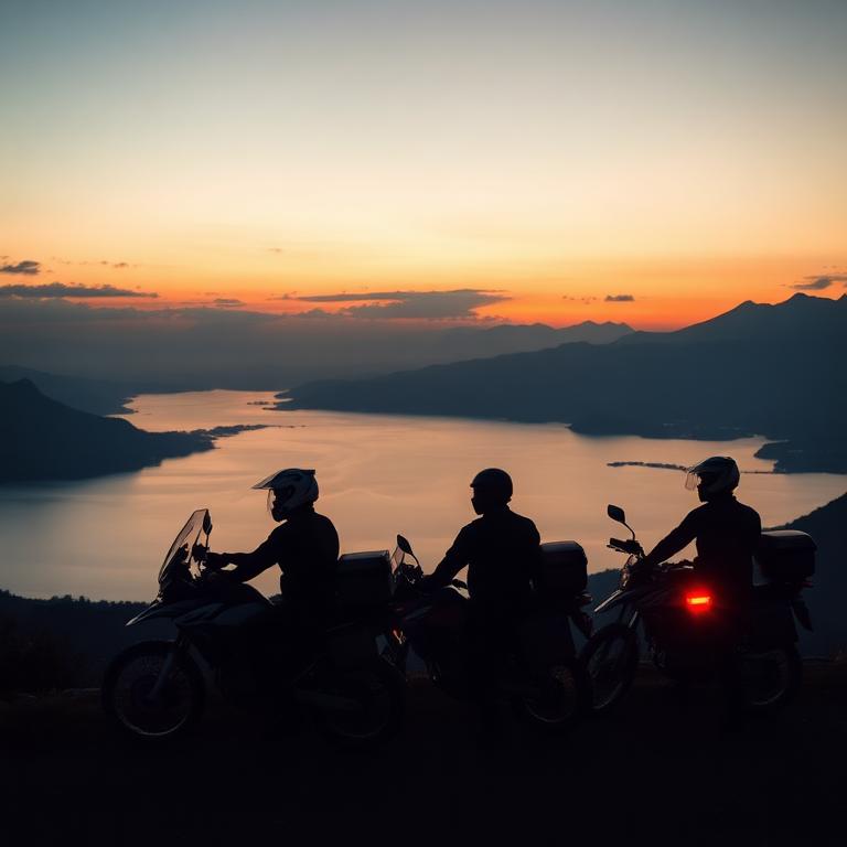 Atitlán quiet hour with the crew.