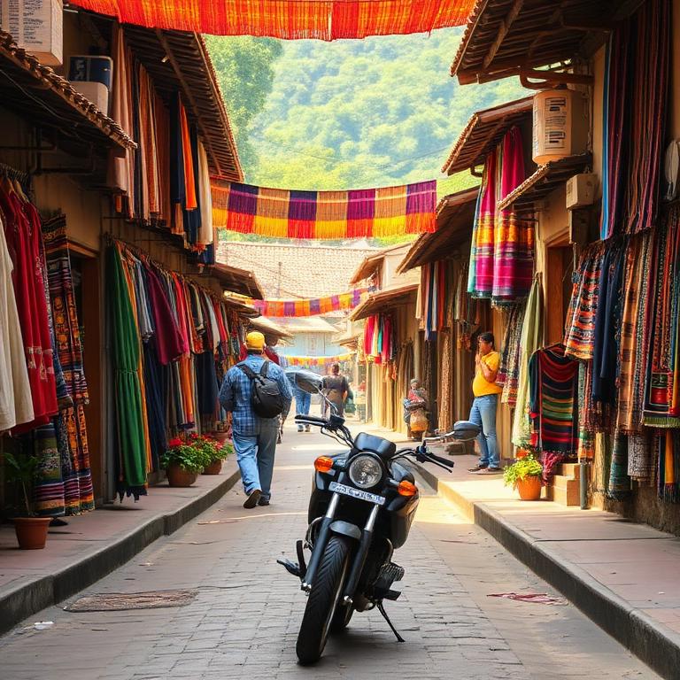 Market morning in Chichicastenango.